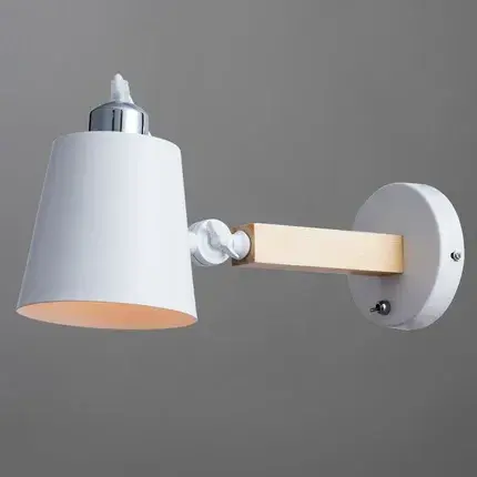Бра Arte Lamp A7141AP-1WH OSCAR — белый, ракурс 2