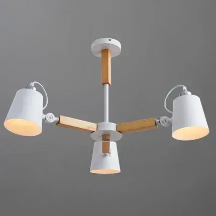 Люстра Arte Lamp A7141PL-3WH OSCAR — белый, ракурс 2