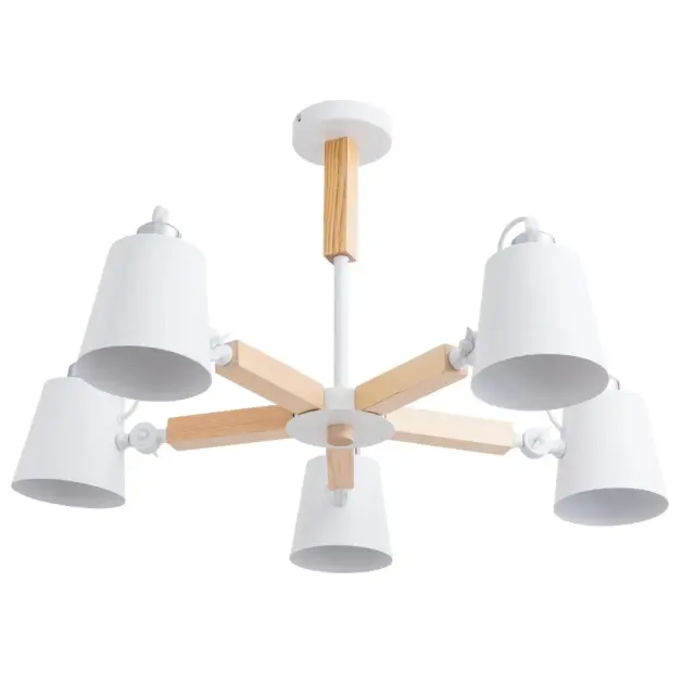 Люстра Arte Lamp A7141PL-5WH OSCAR — белый