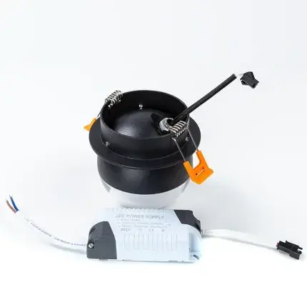 Точечный светильник Arte Lamp A7249PL-1BK DENEB — черный, ракурс 6