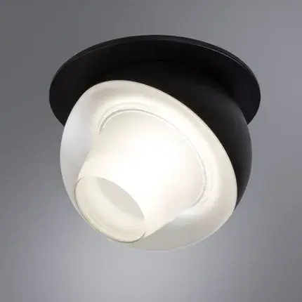 Точечный светильник Arte Lamp A7249PL-1BK DENEB — черный, ракурс 7
