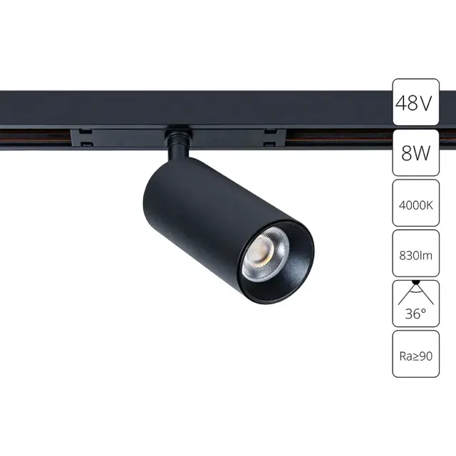 Светильник для магнитного трека Arte Lamp A7260PL-1BK OPTIMA — черный