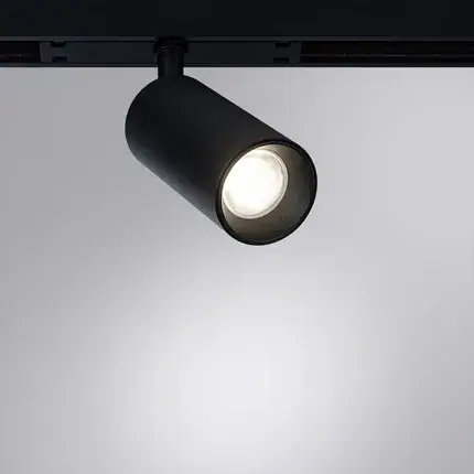 Светильник для магнитного трека Arte Lamp A7260PL-1BK OPTIMA — черный, ракурс 2