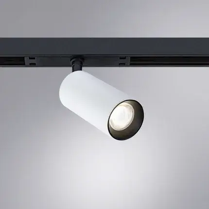 Светильник для магнитного трека Arte Lamp A7260PL-1WH OPTIMA — черный, ракурс 2