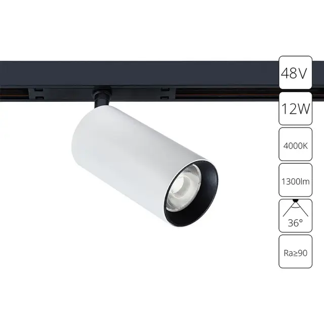Светильник для магнитного трека Arte Lamp A7261PL-1WH OPTIMA — черный