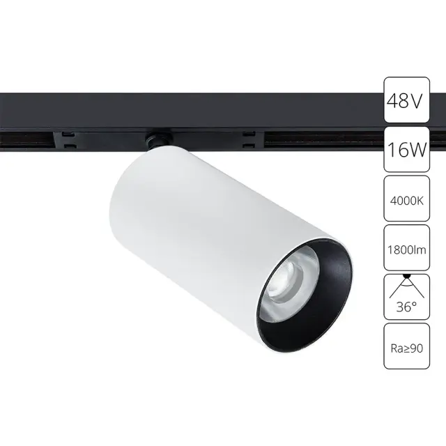 Светильник для магнитного трека Arte Lamp A7262PL-1WH OPTIMA — черный