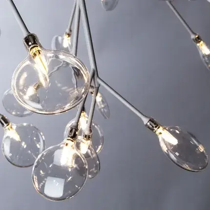 Люстра Arte Lamp A7274PL-27WH CANDY — белый, ракурс 3
