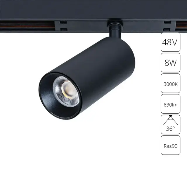 Светильник для магнитного трека Arte Lamp A7280PL-1BK OPTIMA — черный