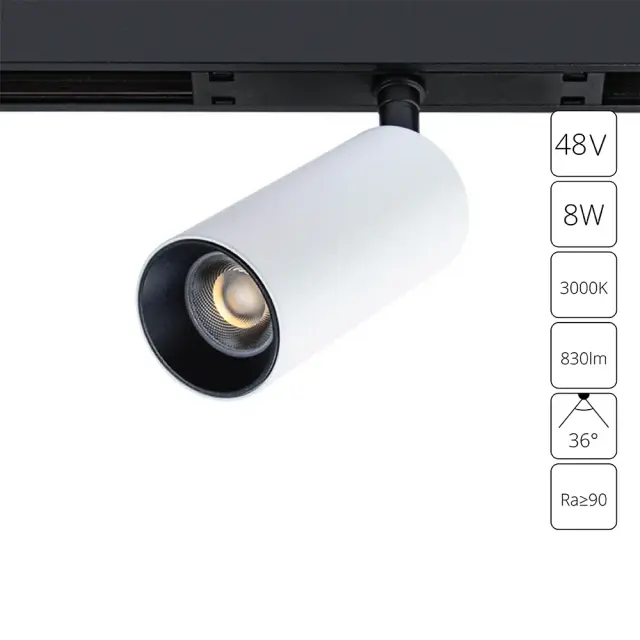 Светильник для магнитного трека Arte Lamp A7280PL-1WH OPTIMA — черный