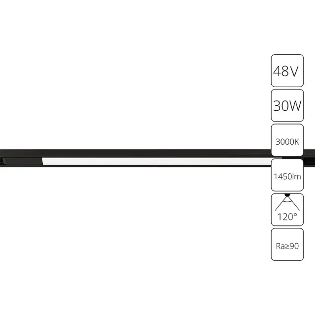 Светильник для магнитного трека Arte Lamp A7285PL-1BK OPTIMA — черный