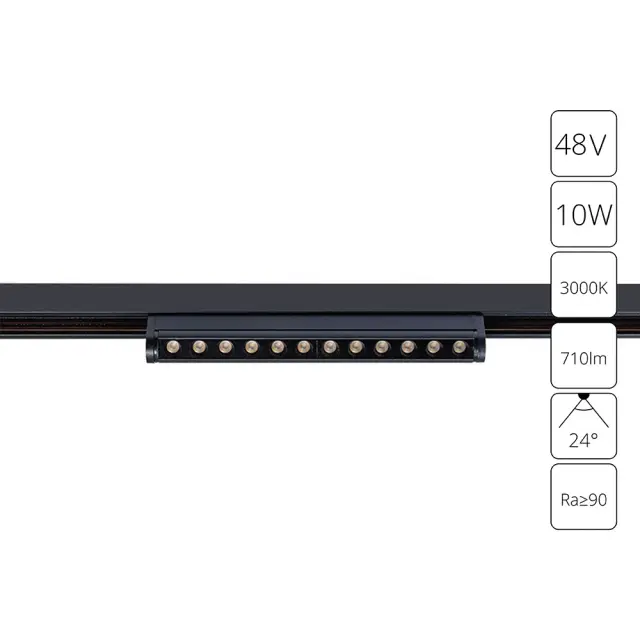 Светильник для магнитного трека Arte Lamp A7288PL-1BK OPTIMA — черный