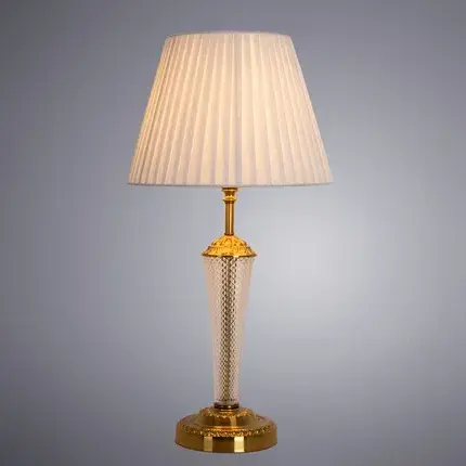 Настольная лампа Arte Lamp A7301LT-1PB GRACIE — медь, ракурс 2