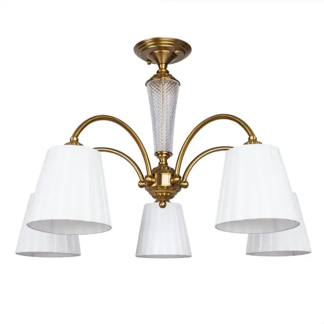 Люстра Arte Lamp A7301PL-5PB GRACIE — бронза