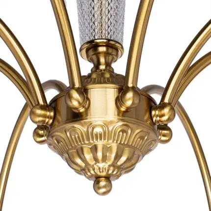 Люстра Arte Lamp A7301PL-8PB GRACIE — бронза, ракурс 4