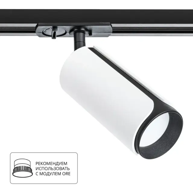 Светильник для однофазного трека Arte Lamp A7375PL-1WH PINO — черный
