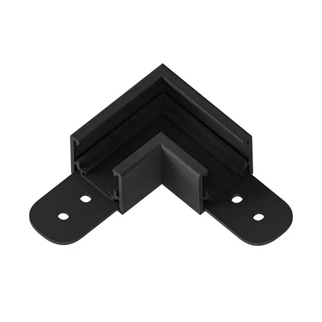 Коннектор угловой для магнитного шинопровода Arte Lamp A740606 OPTIMA-ACCESSORIES — черный
