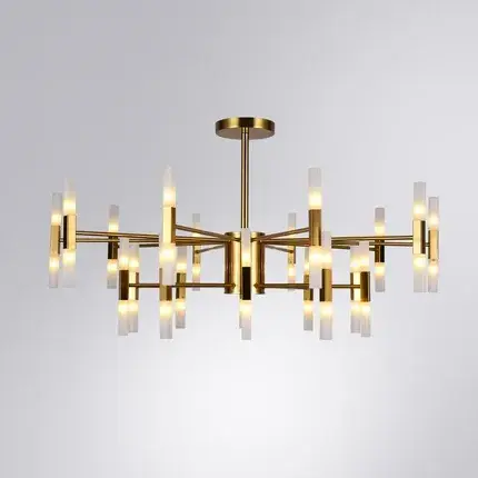 Люстра Arte Lamp A7410PL-40PB RAMONA — медь, ракурс 2