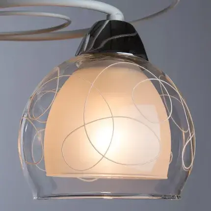 Люстра Arte Lamp A7585PL-3WH SANSA — белый, ракурс 3