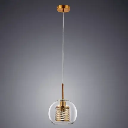 Светильник Arte Lamp A7620SP-1AB MANCHESTER — бронза, ракурс 2
