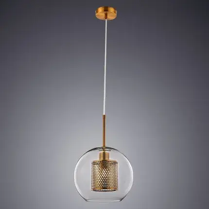 Светильник Arte Lamp A7625SP-1AB MANCHESTER — бронза, ракурс 2