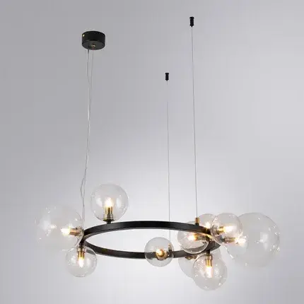 Светильник Arte Lamp A7790SP-10BK VINCENT — черный, ракурс 2