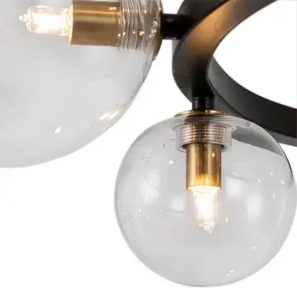Светильник Arte Lamp A7790SP-10BK VINCENT — черный, ракурс 3