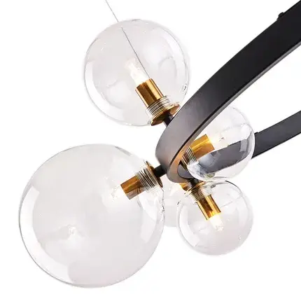 Люстра Arte Lamp A7790SP-15BK VINCENT — черный, ракурс 3
