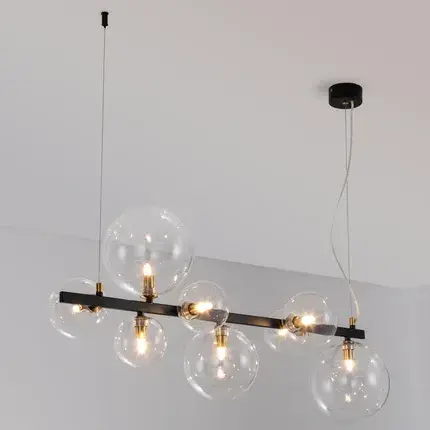 Светильник Arte Lamp A7790SP-8BK VINCENT — черный, ракурс 2