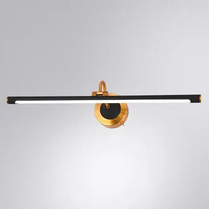 Подсветка для картин/зеркал Arte Lamp A7912AP-1BK Sol — золотой, ракурс 2