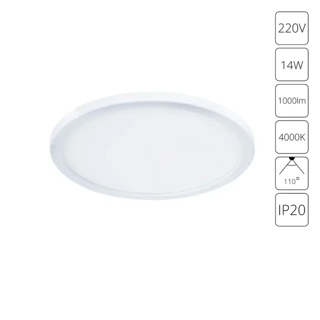 Точечный светильник Arte Lamp A7974PL-1WH MESURA — белый