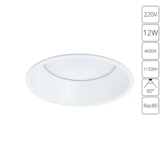 Точечный светильник Arte Lamp A7994PL-1WH FRAME — белый