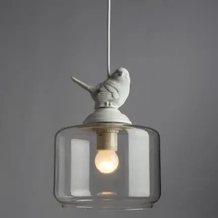 Светильник Arte Lamp A8029SP-1WH PASSERO — белый, ракурс 2