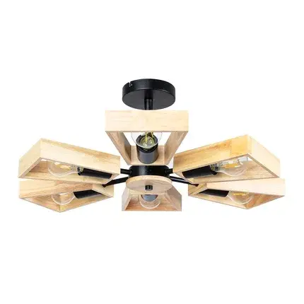 Люстра Arte Lamp A8030PL-6BK BRUSSELS — черный, ракурс 3