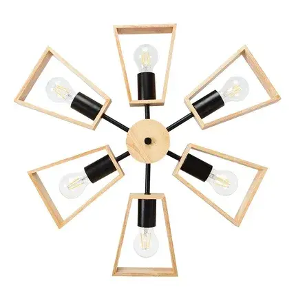 Люстра Arte Lamp A8030PL-6BK BRUSSELS — черный, ракурс 5