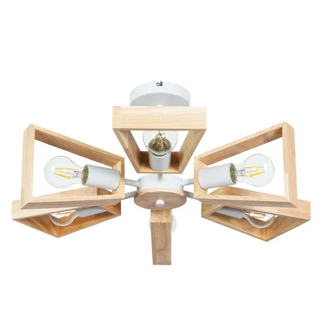 Люстра Arte Lamp A8030PL-6WH BRUSSELS — белый