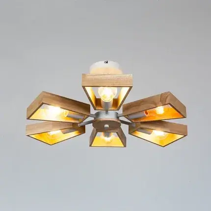 Люстра Arte Lamp A8030PL-6WH BRUSSELS — белый, ракурс 2