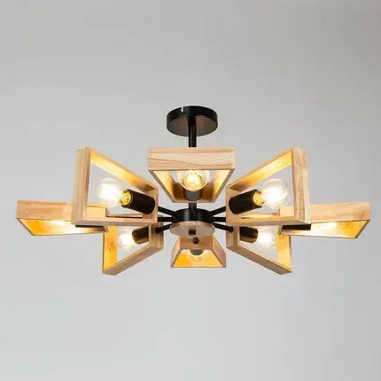 Люстра Arte Lamp A8030PL-8BK BRUSSELS — черный, ракурс 2