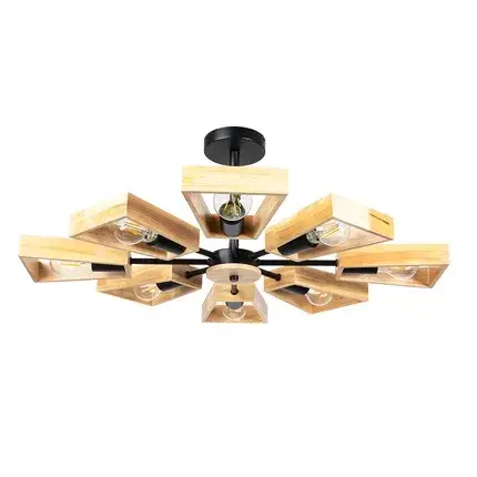 Люстра Arte Lamp A8030PL-8BK BRUSSELS — черный, ракурс 3