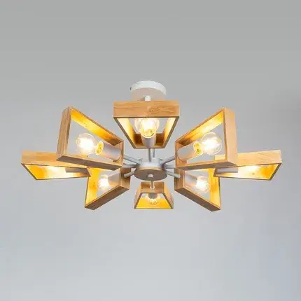 Люстра Arte Lamp A8030PL-8WH BRUSSELS — белый, ракурс 2