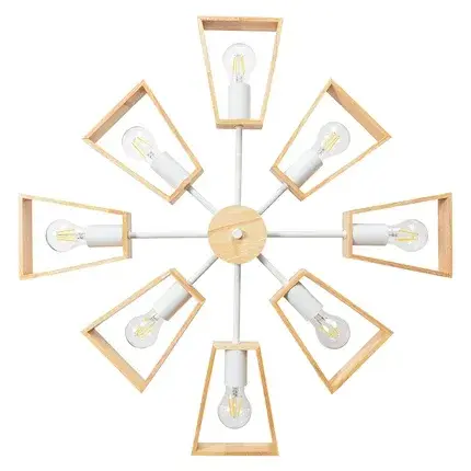 Люстра Arte Lamp A8030PL-8WH BRUSSELS — белый, ракурс 5