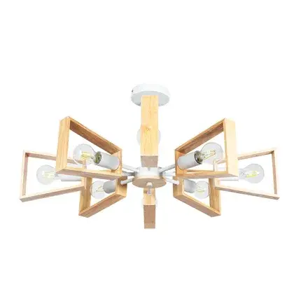 Люстра Arte Lamp A8030PL-8WH BRUSSELS — белый, ракурс 6