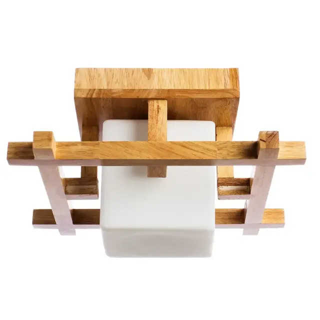Светильник Arte Lamp A8252PL-1BR WOODS — бежевый