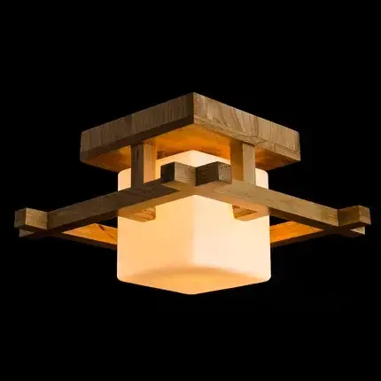 Светильник Arte Lamp A8252PL-1BR WOODS — бежевый, ракурс 2