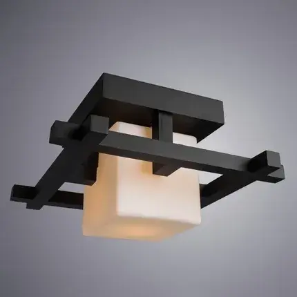 Светильник Arte Lamp A8252PL-1CK WOODS — коричневый, ракурс 2