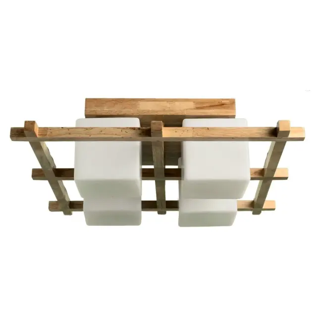 Светильник Arte Lamp A8252PL-4BR WOODS — бежевый