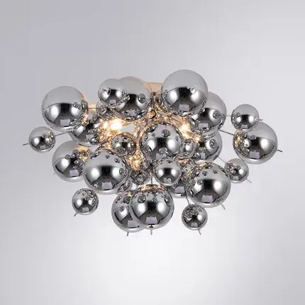 Люстра Arte Lamp A8313PL-5CC MOLECULE — хром, ракурс 2