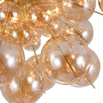 Люстра Arte Lamp A8313PL-5GO MOLECULE — золотой, ракурс 3