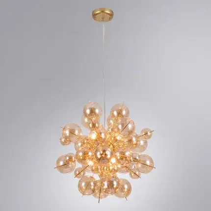 Люстра Arte Lamp A8313SP-6GO MOLECULE — золотой, ракурс 2