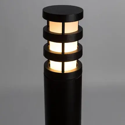 Уличный светильник Arte Lamp A8371PA-1BK PORTICA — черный, ракурс 2