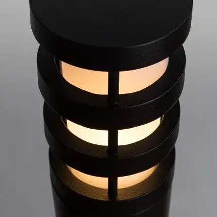 Уличный светильник Arte Lamp A8371PA-1BK PORTICA — черный, ракурс 3